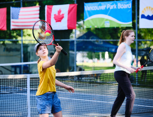 Leith Wheeler Stanley Park Open begins-with a Hit and Giggle!